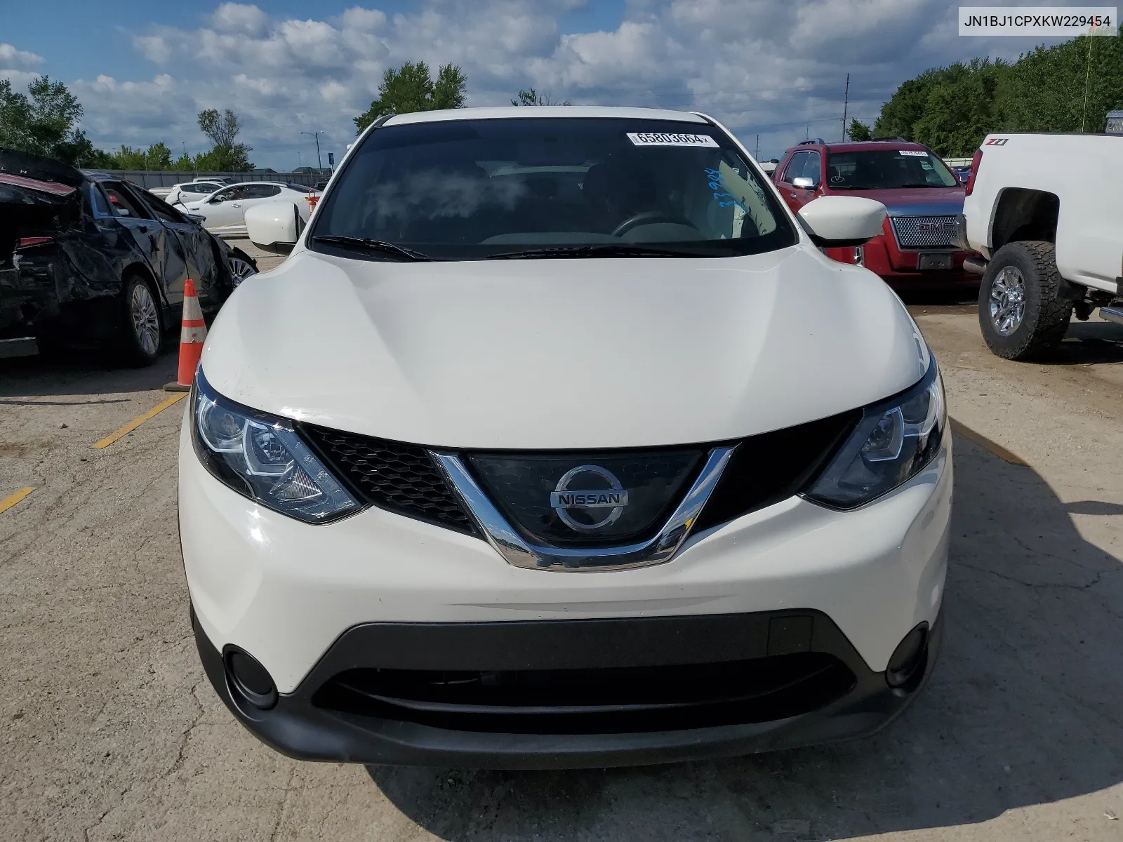 2019 Nissan Rogue Sport S VIN: JN1BJ1CPXKW229454 Lot: 65803664