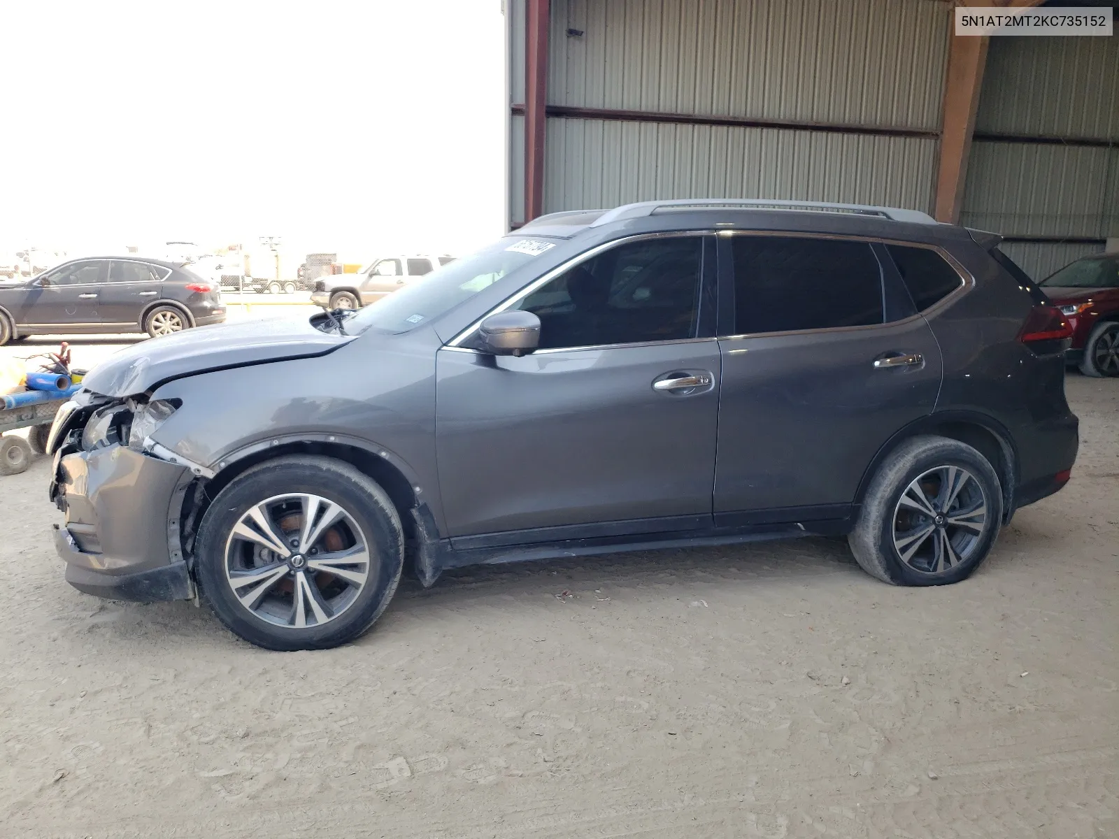 2019 Nissan Rogue S VIN: 5N1AT2MT2KC735152 Lot: 66157794