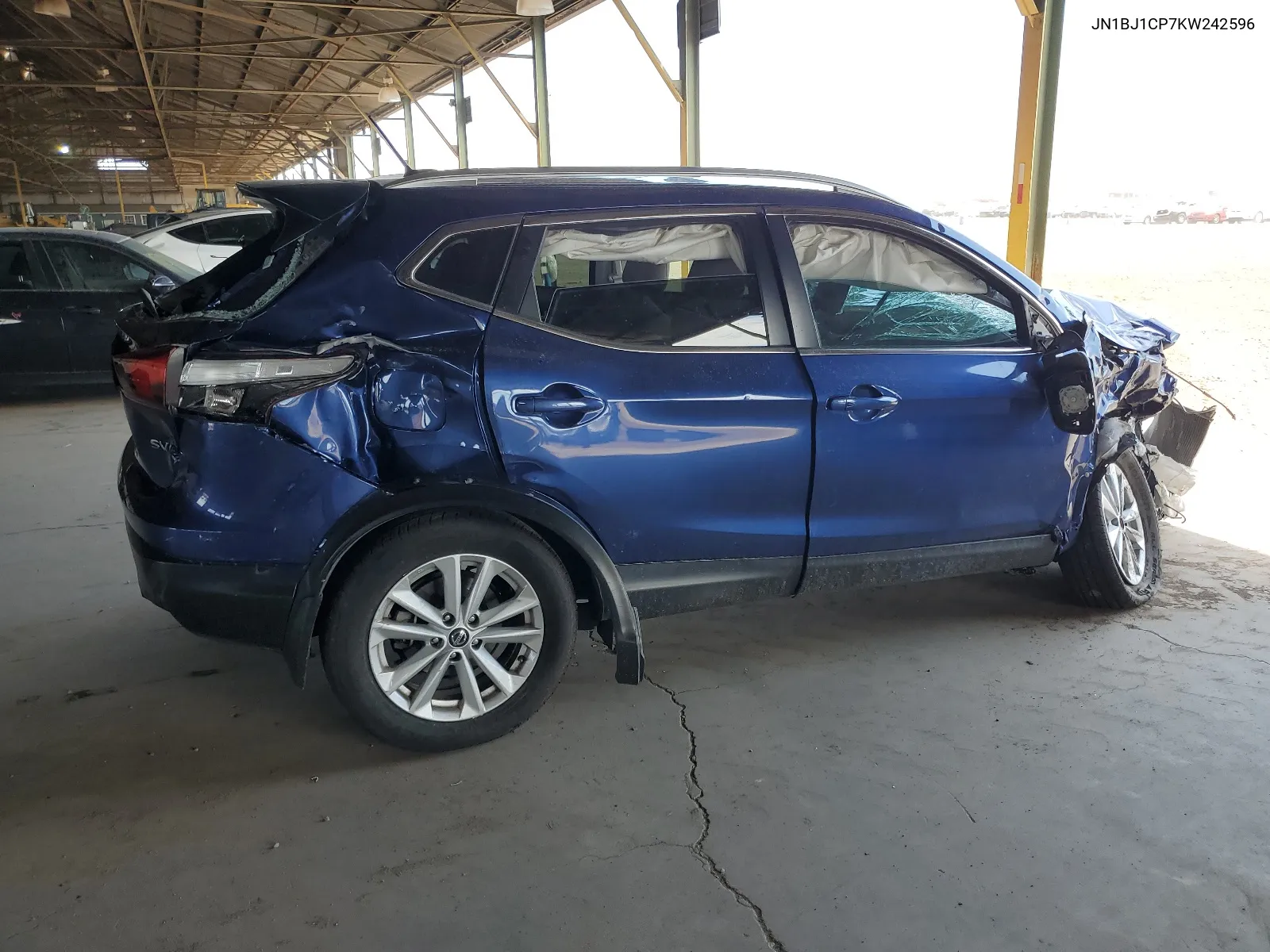 2019 Nissan Rogue Sport S VIN: JN1BJ1CP7KW242596 Lot: 66352234