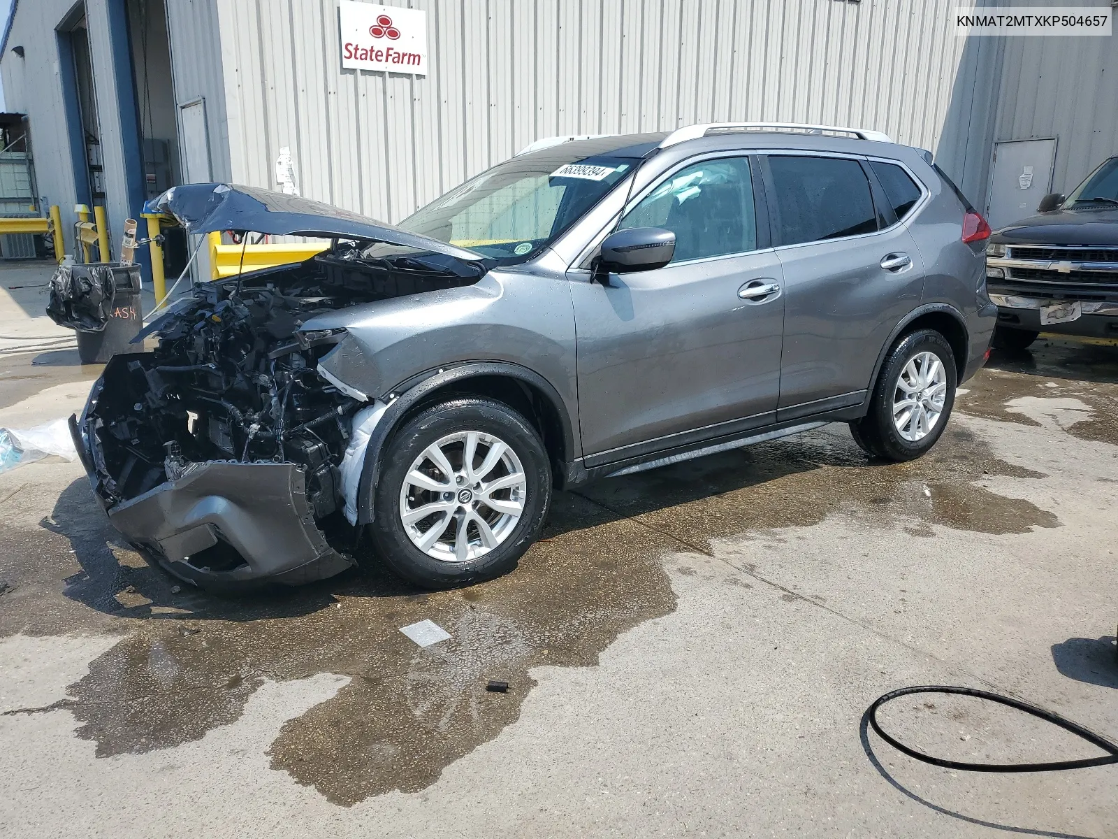 2019 Nissan Rogue S VIN: KNMAT2MTXKP504657 Lot: 66399394