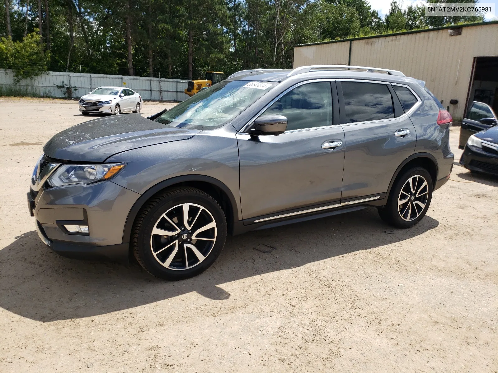 2019 Nissan Rogue S VIN: 5N1AT2MV2KC765981 Lot: 66541074