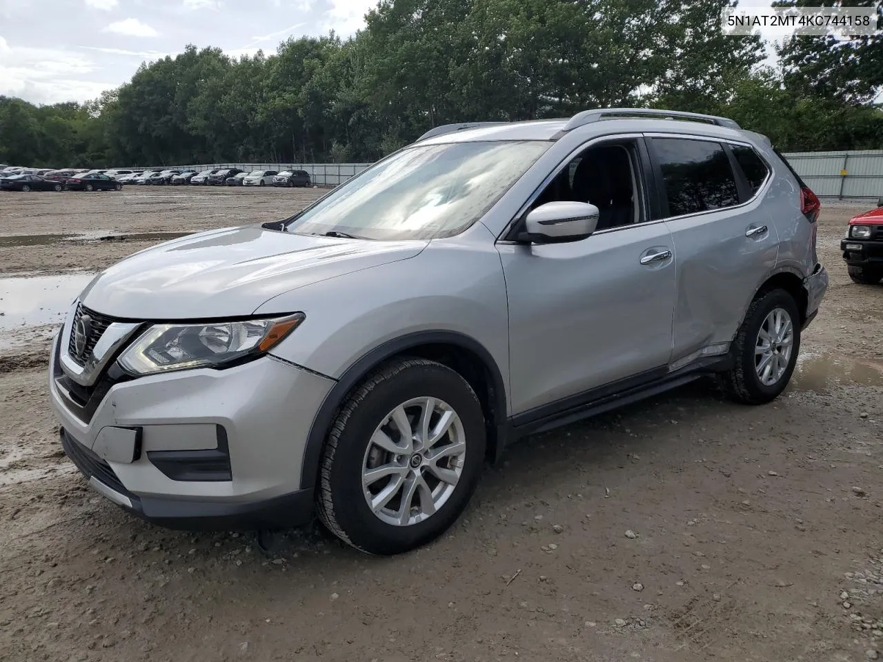 2019 Nissan Rogue S VIN: 5N1AT2MT4KC744158 Lot: 66546424