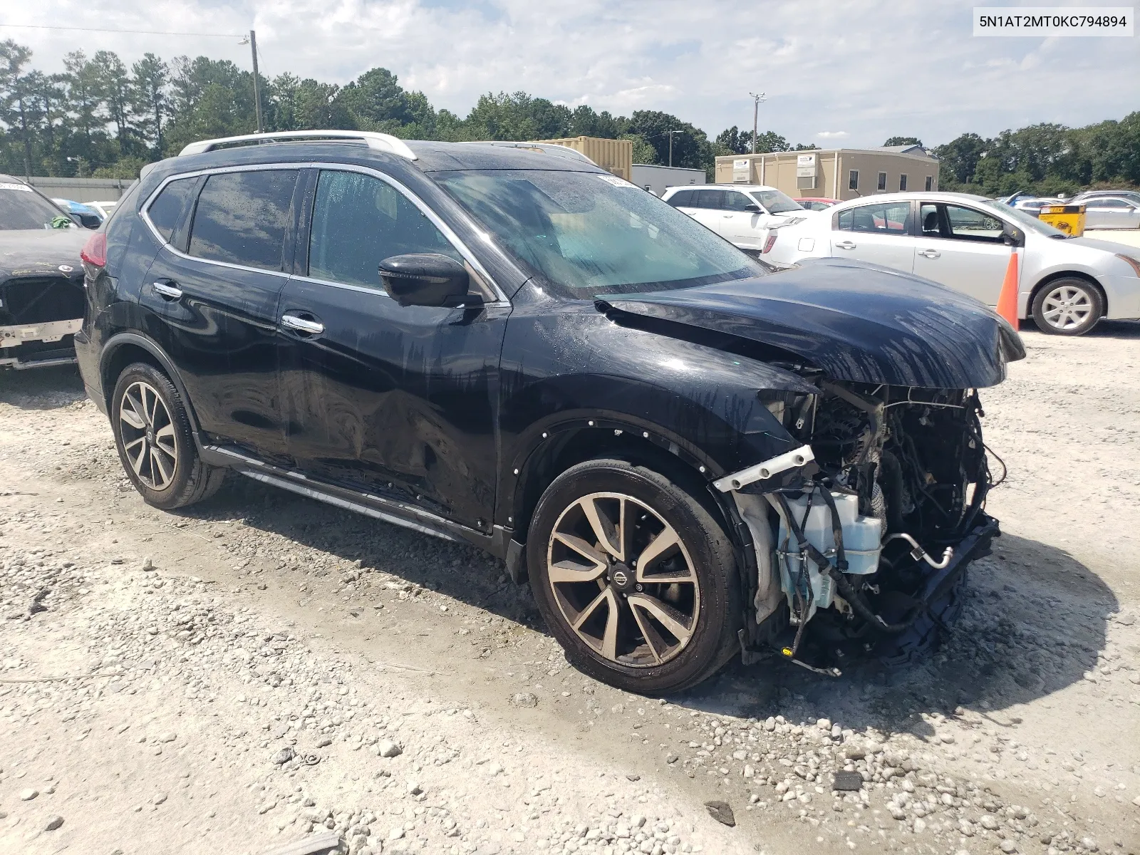 2019 Nissan Rogue S VIN: 5N1AT2MT0KC794894 Lot: 66612304