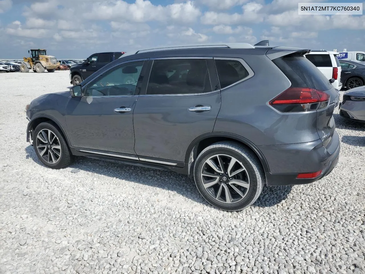 2019 Nissan Rogue S VIN: 5N1AT2MT7KC760340 Lot: 66763574