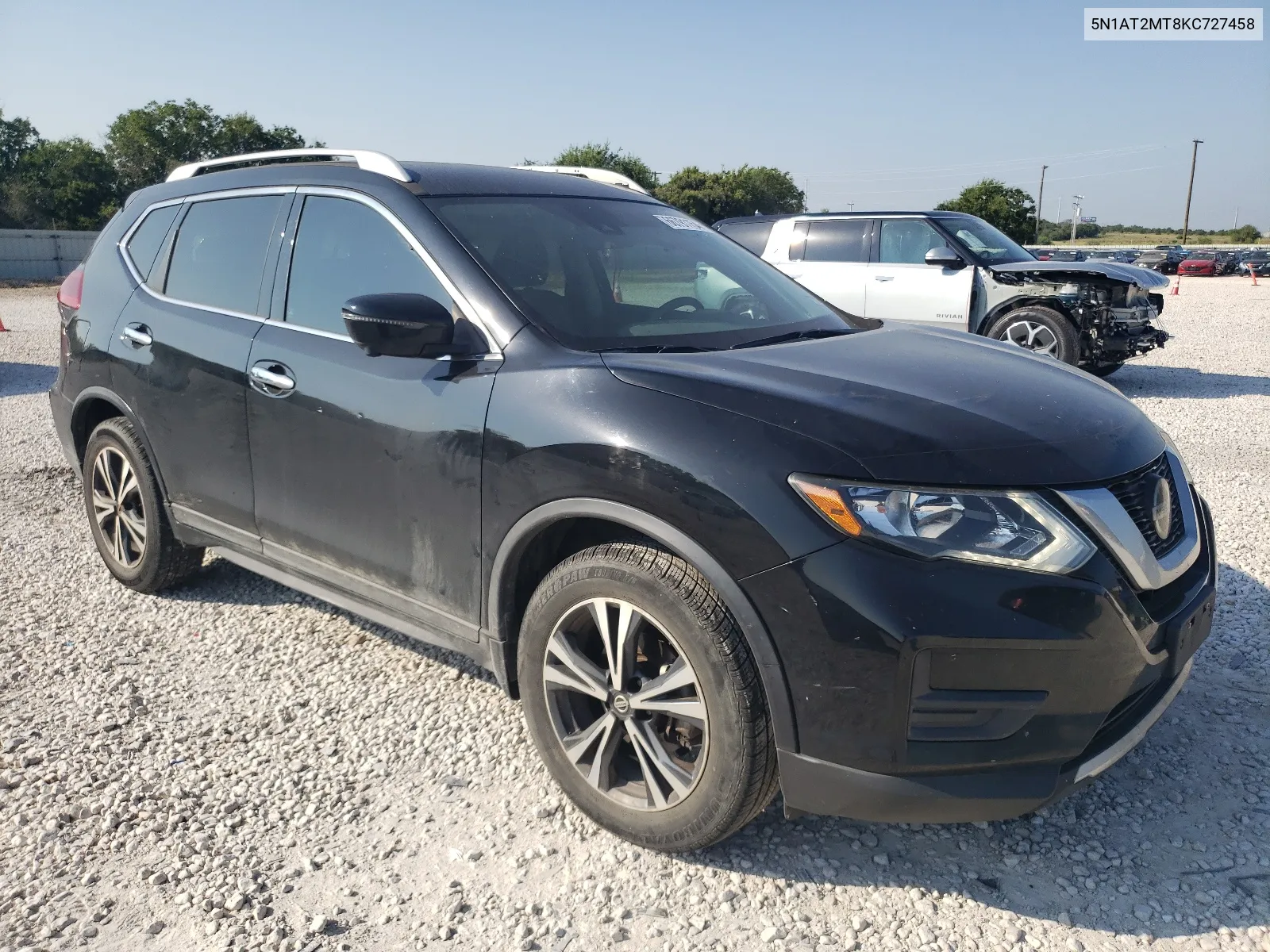 2019 Nissan Rogue S VIN: 5N1AT2MT8KC727458 Lot: 66791154