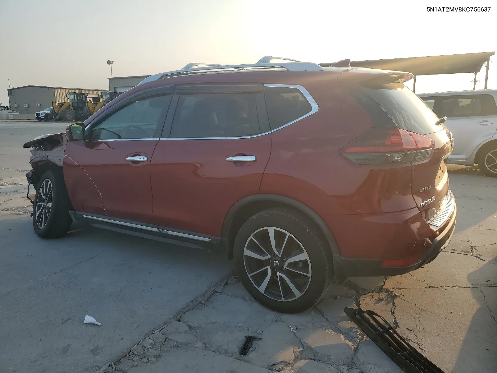 5N1AT2MV8KC756637 2019 Nissan Rogue S