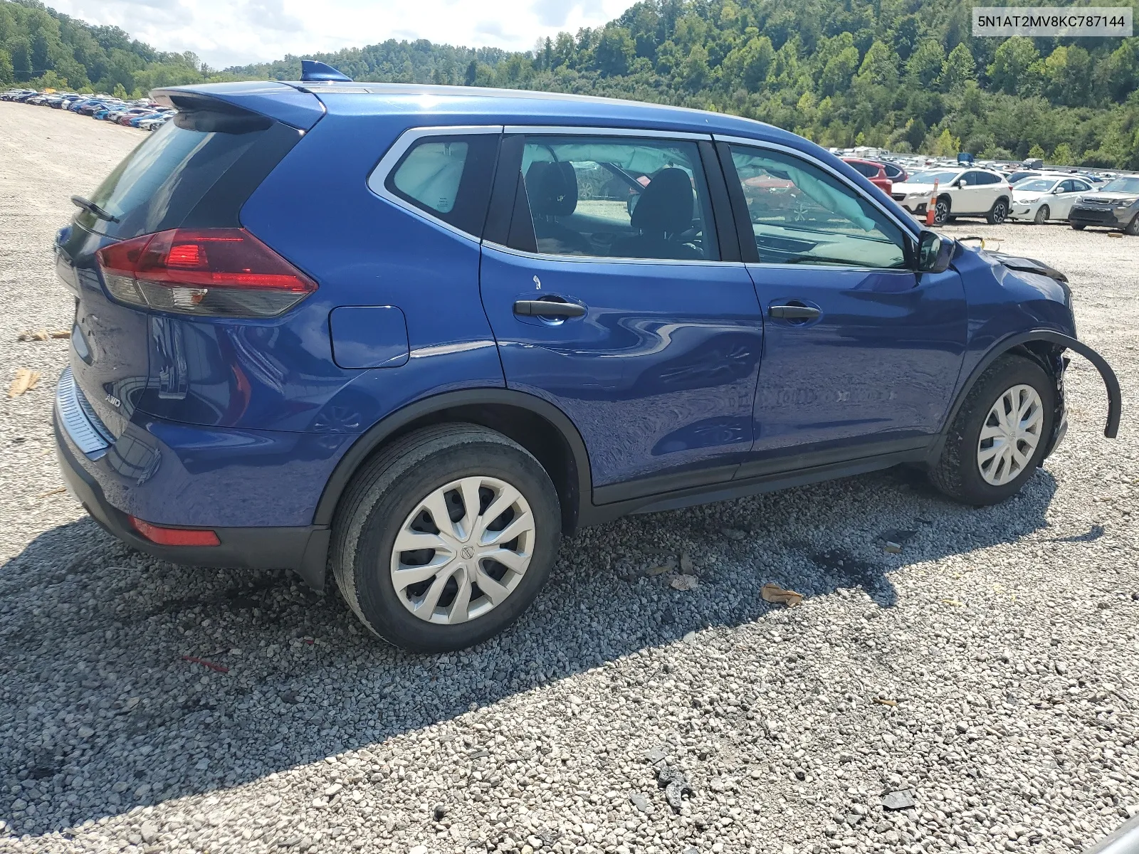 2019 Nissan Rogue S VIN: 5N1AT2MV8KC787144 Lot: 66937534