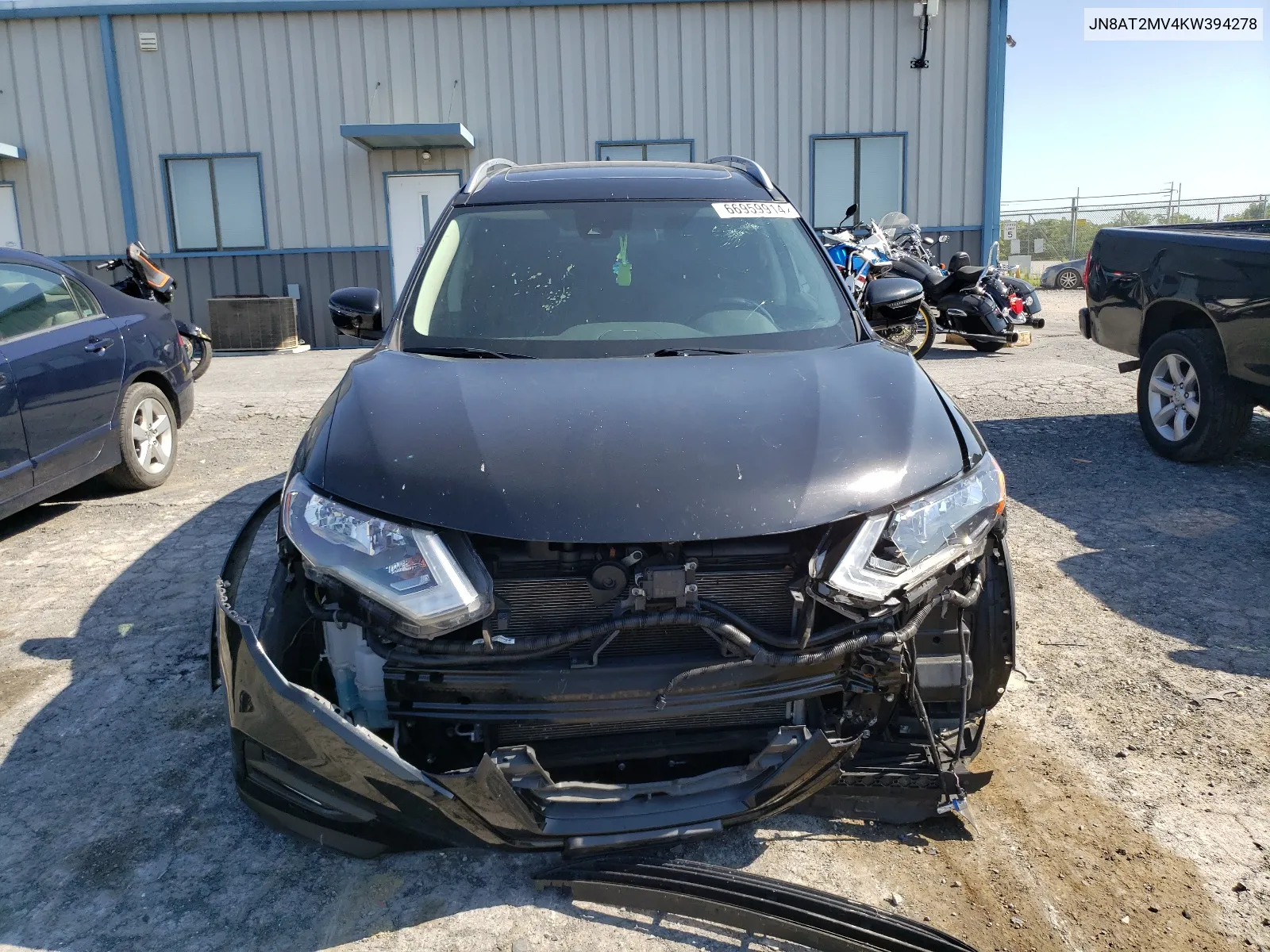 2019 Nissan Rogue S VIN: JN8AT2MV4KW394278 Lot: 66959914