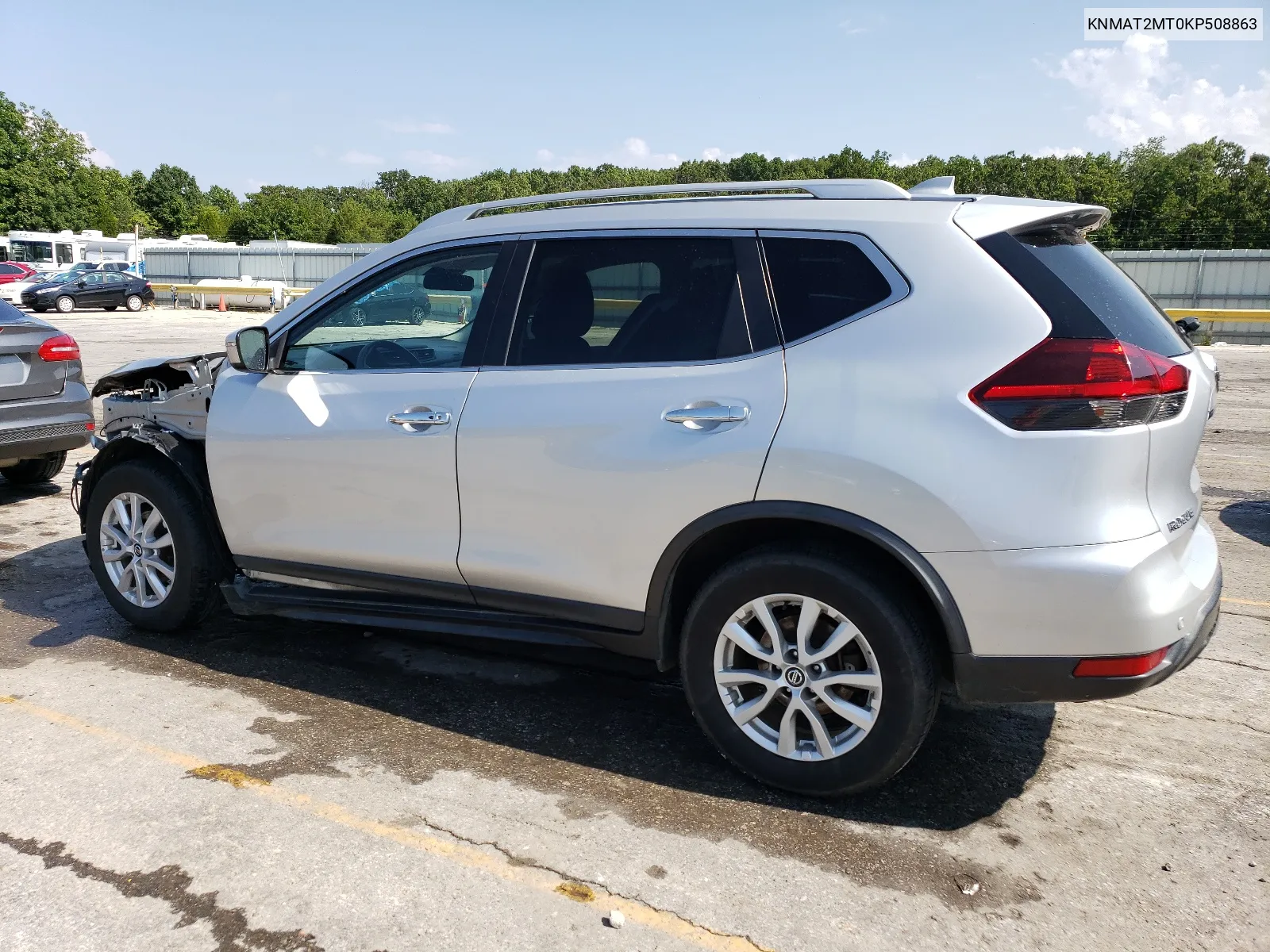 2019 Nissan Rogue S VIN: KNMAT2MT0KP508863 Lot: 66994354