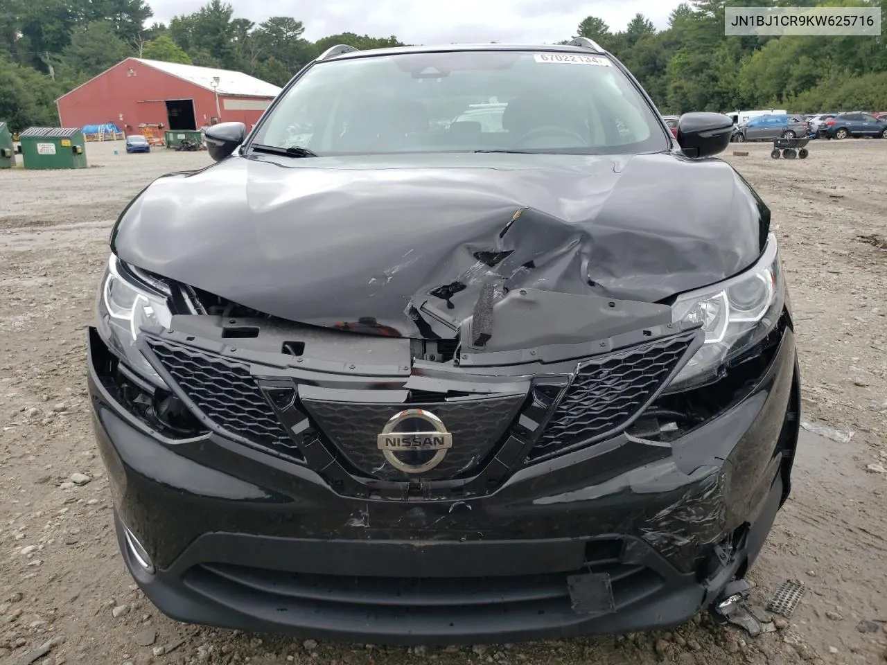 JN1BJ1CR9KW625716 2019 Nissan Rogue Sport S