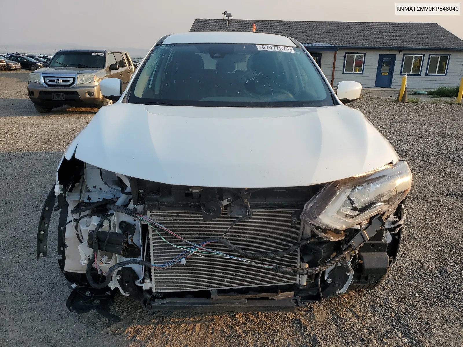 2019 Nissan Rogue S VIN: KNMAT2MV0KP548040 Lot: 67077674