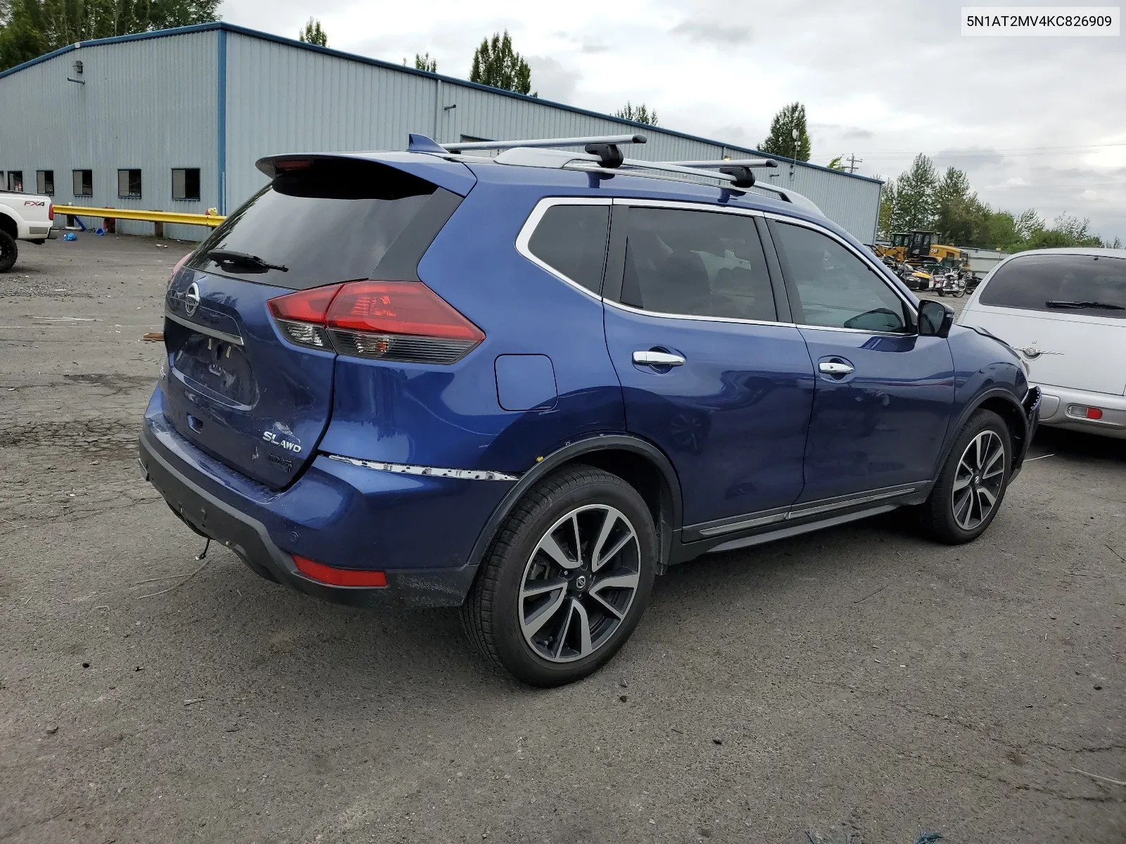 2019 Nissan Rogue S VIN: 5N1AT2MV4KC826909 Lot: 67370674