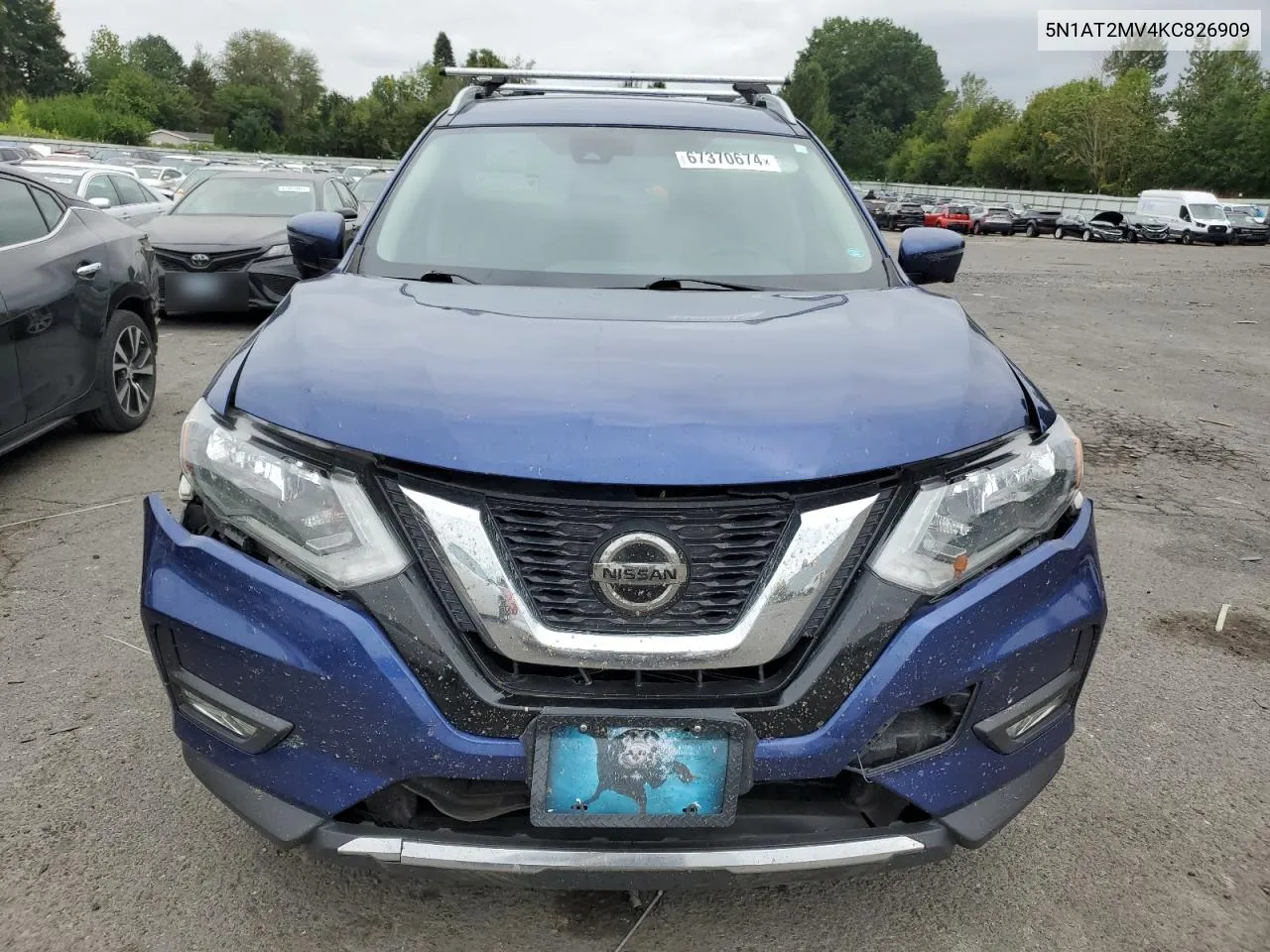 5N1AT2MV4KC826909 2019 Nissan Rogue S