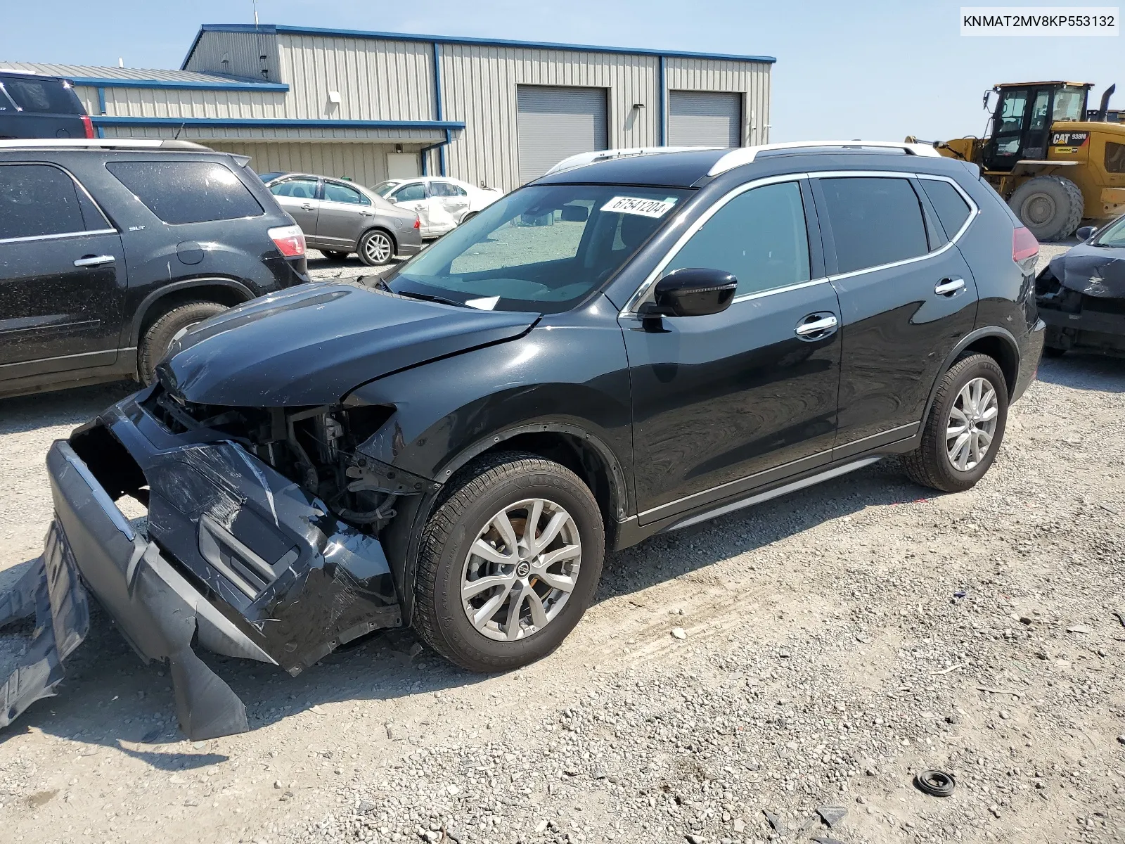 2019 Nissan Rogue S VIN: KNMAT2MV8KP553132 Lot: 67541204