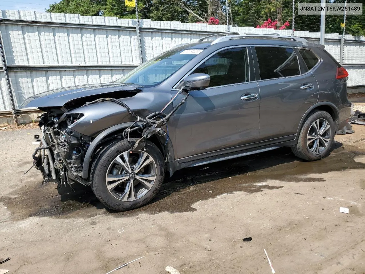 2019 Nissan Rogue S VIN: JN8AT2MT6KW251489 Lot: 67574524