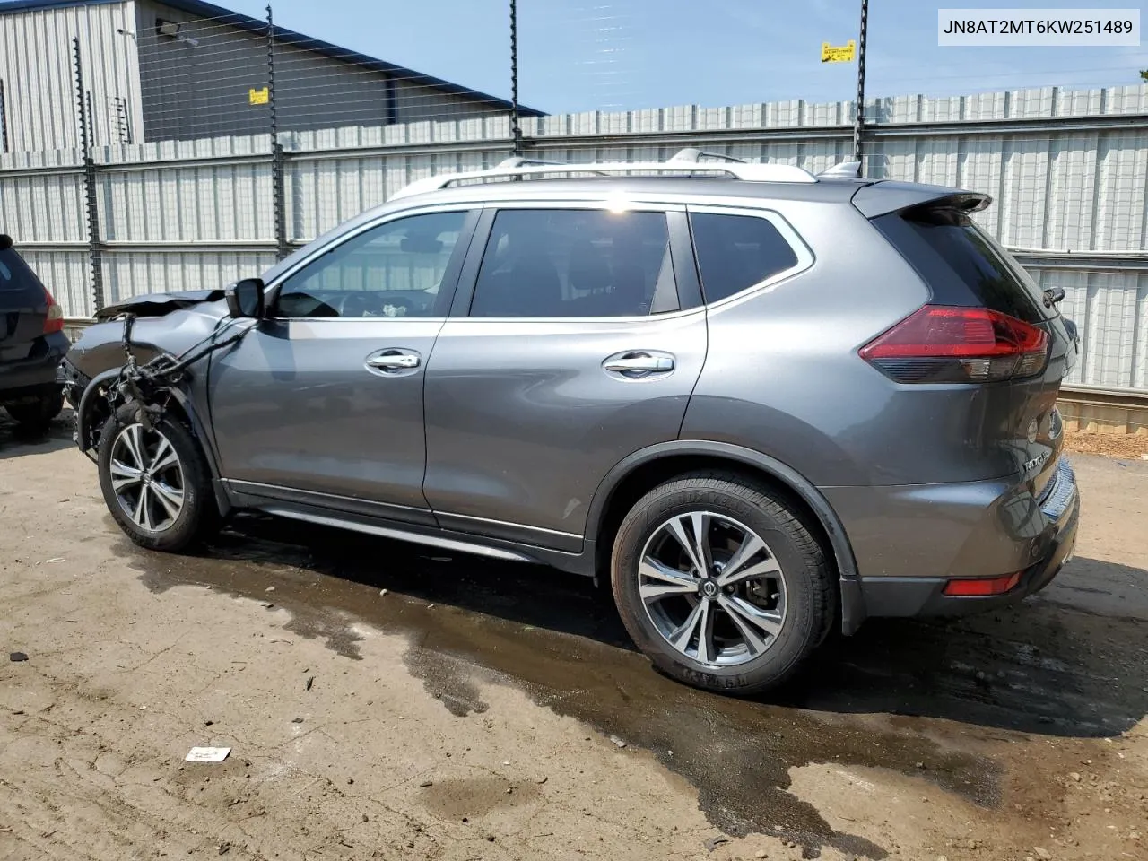 2019 Nissan Rogue S VIN: JN8AT2MT6KW251489 Lot: 67574524