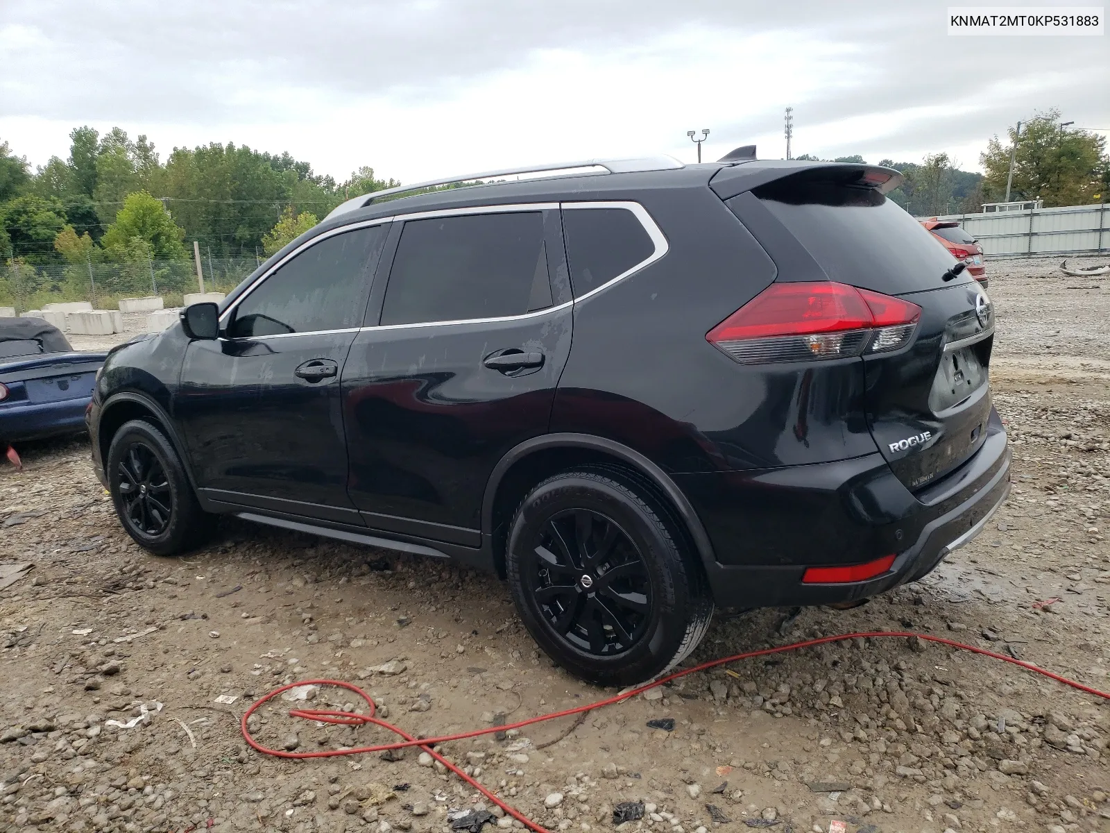 2019 Nissan Rogue S VIN: KNMAT2MT0KP531883 Lot: 67685414