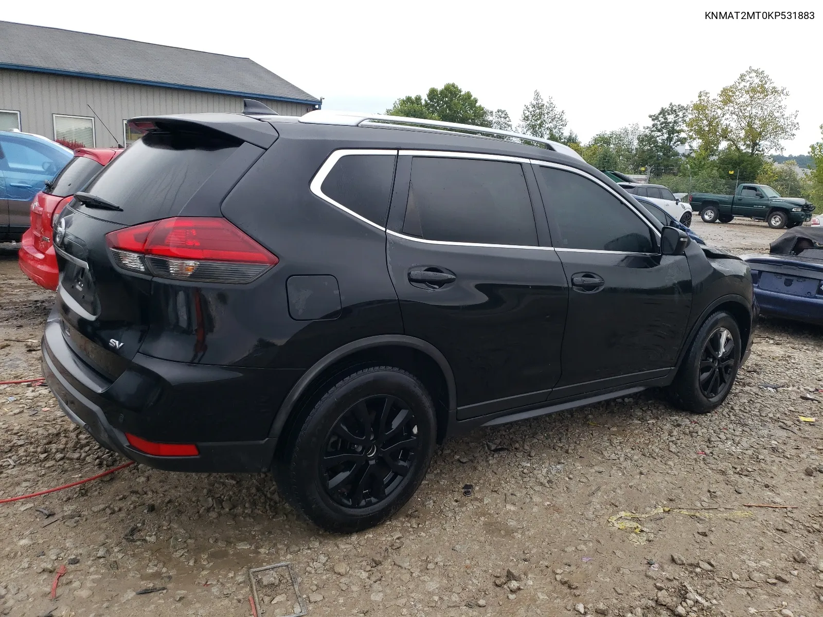 2019 Nissan Rogue S VIN: KNMAT2MT0KP531883 Lot: 67685414