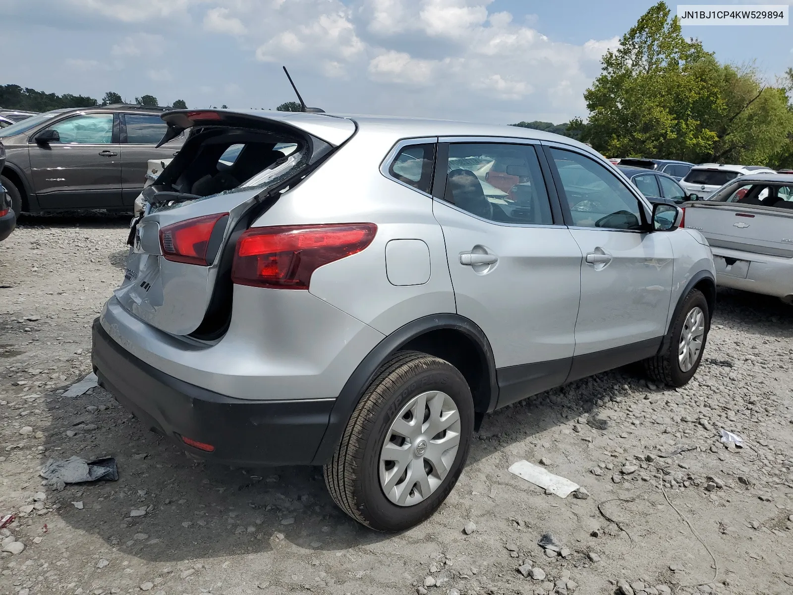 JN1BJ1CP4KW529894 2019 Nissan Rogue Sport S