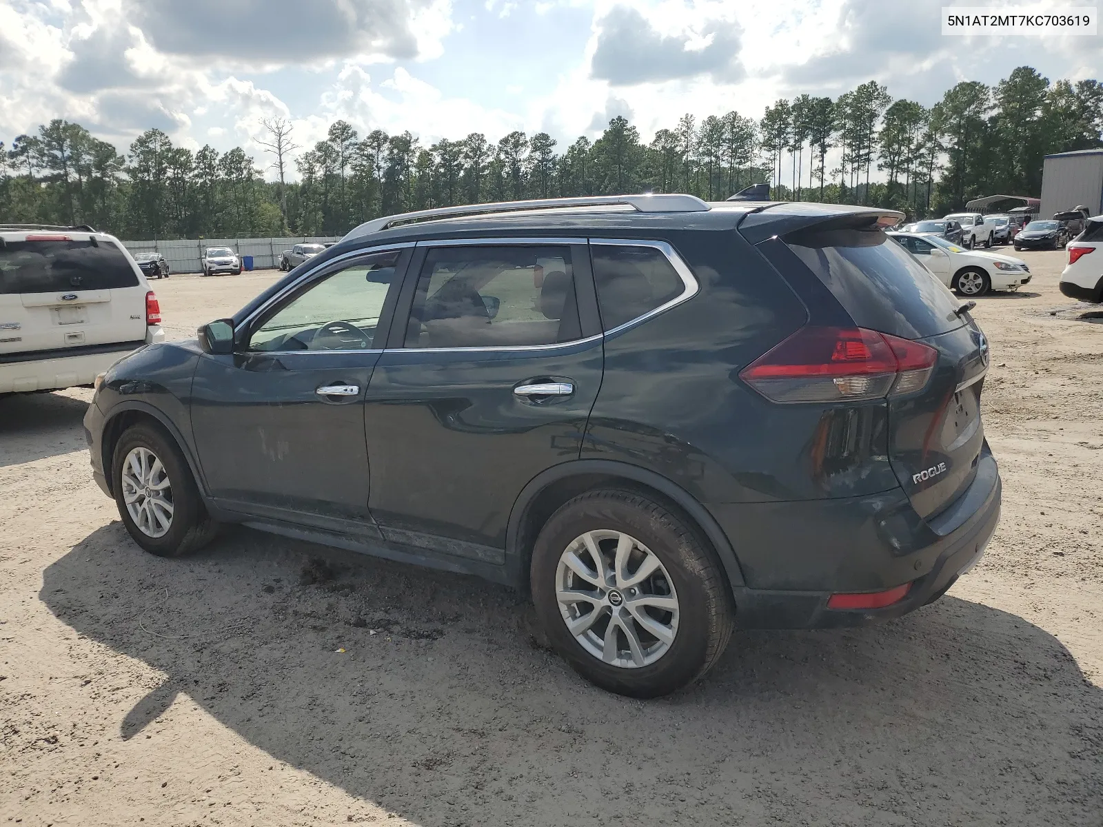 2019 Nissan Rogue S VIN: 5N1AT2MT7KC703619 Lot: 68036094