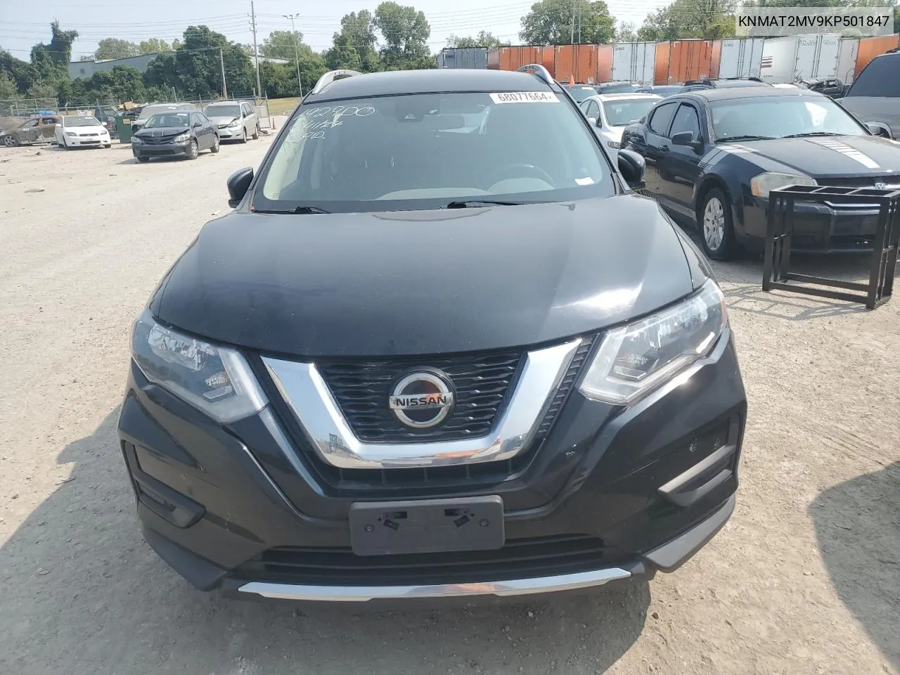 2019 Nissan Rogue S VIN: KNMAT2MV9KP501847 Lot: 68077664