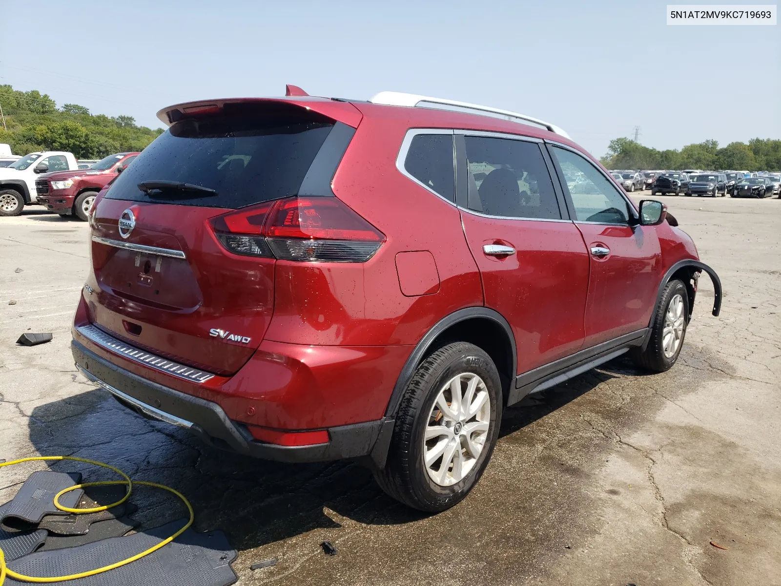 2019 Nissan Rogue S VIN: 5N1AT2MV9KC719693 Lot: 68120974