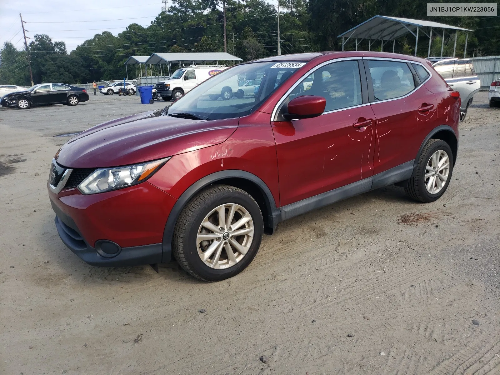 2019 Nissan Rogue Sport S VIN: JN1BJ1CP1KW223056 Lot: 68128634