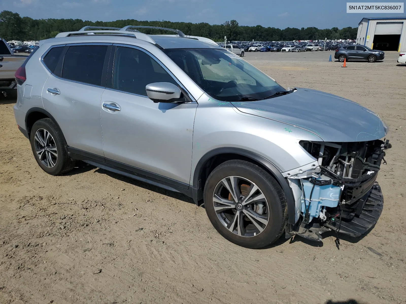 2019 Nissan Rogue S VIN: 5N1AT2MT5KC836007 Lot: 68294614