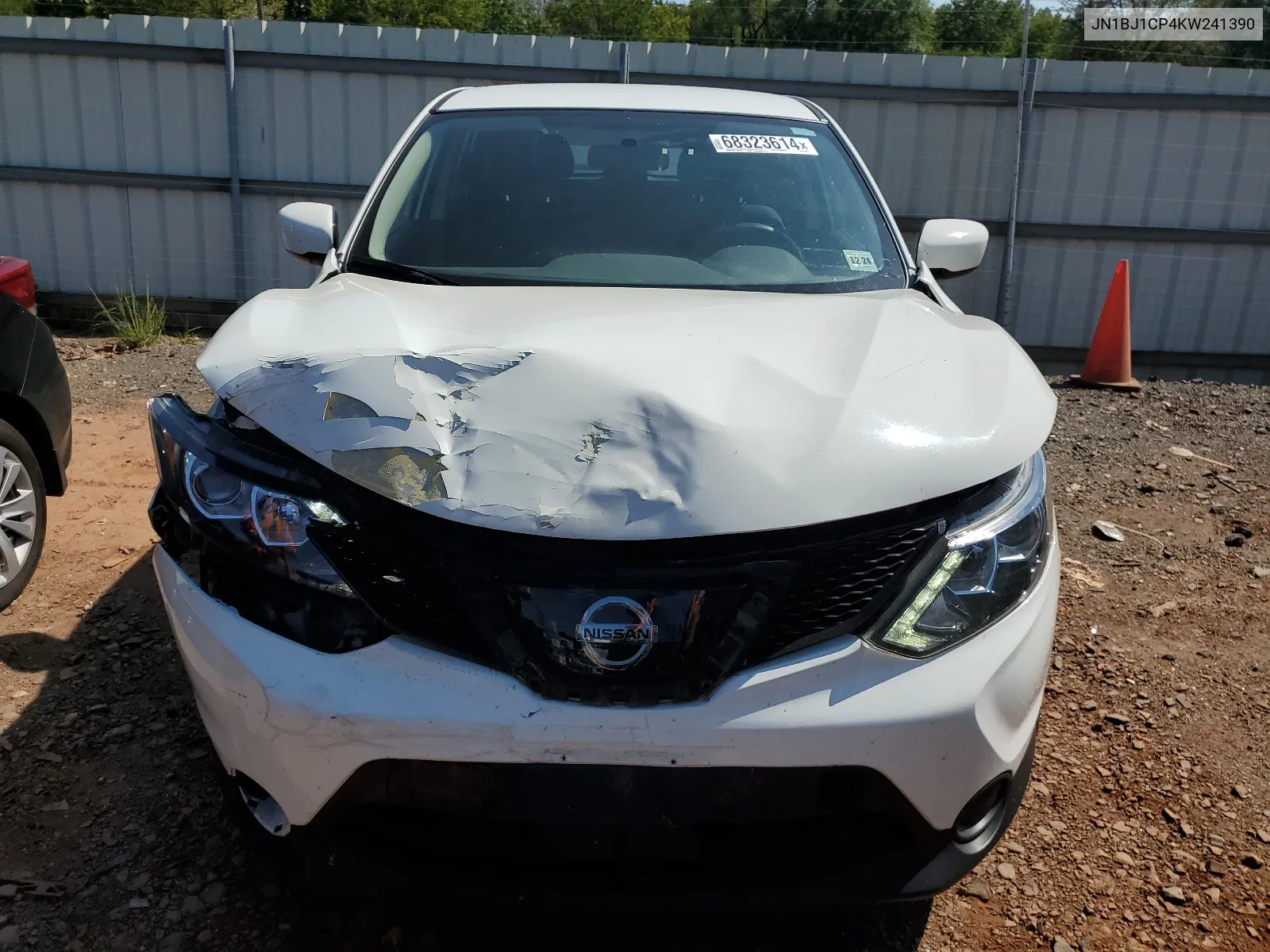 JN1BJ1CP4KW241390 2019 Nissan Rogue Sport S