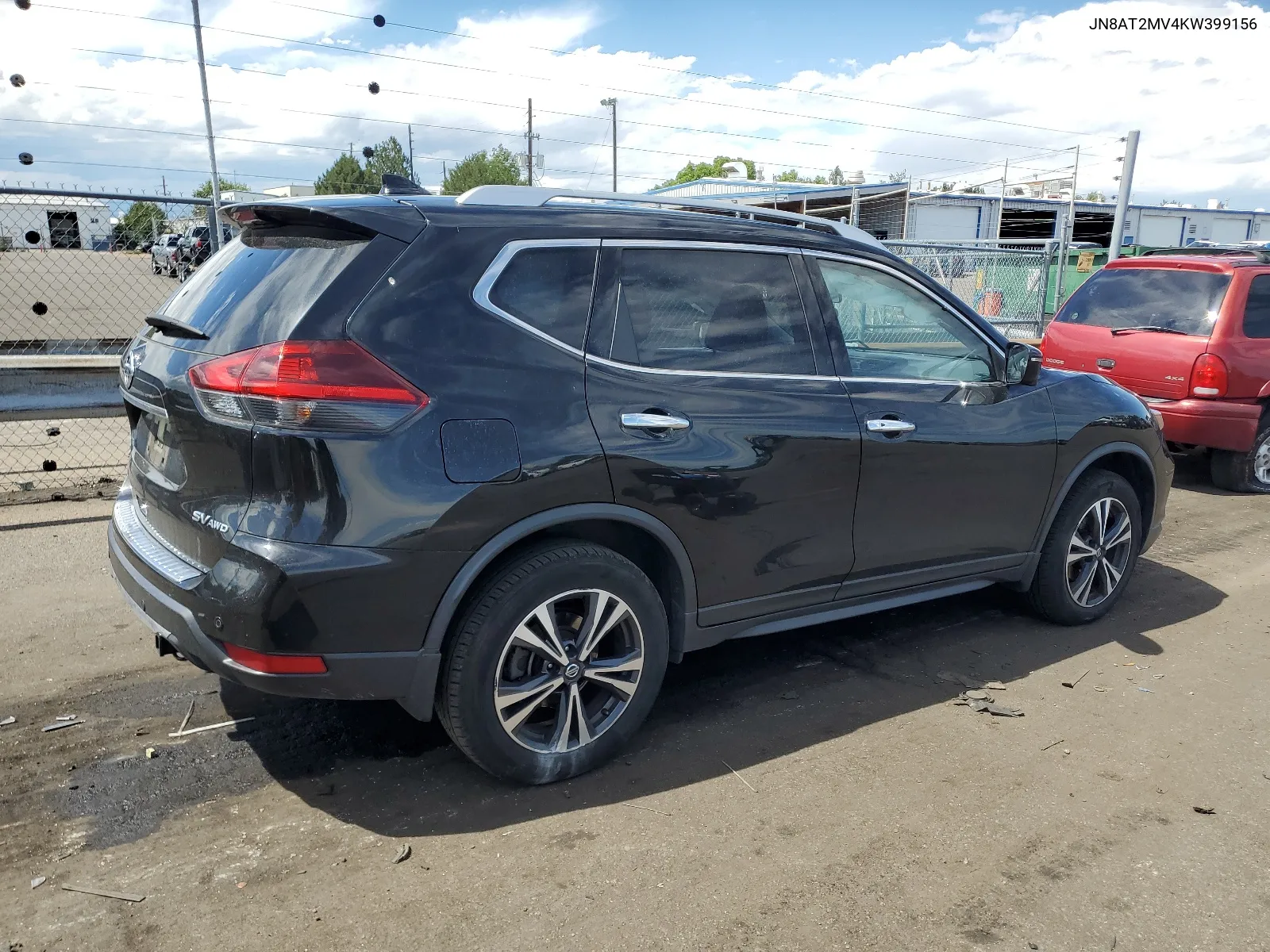 2019 Nissan Rogue S VIN: JN8AT2MV4KW399156 Lot: 68695464