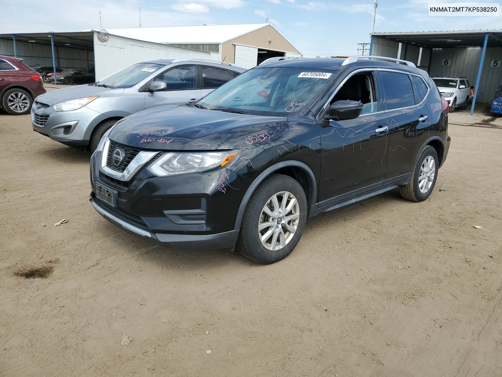 KNMAT2MT7KP538250 2019 Nissan Rogue S