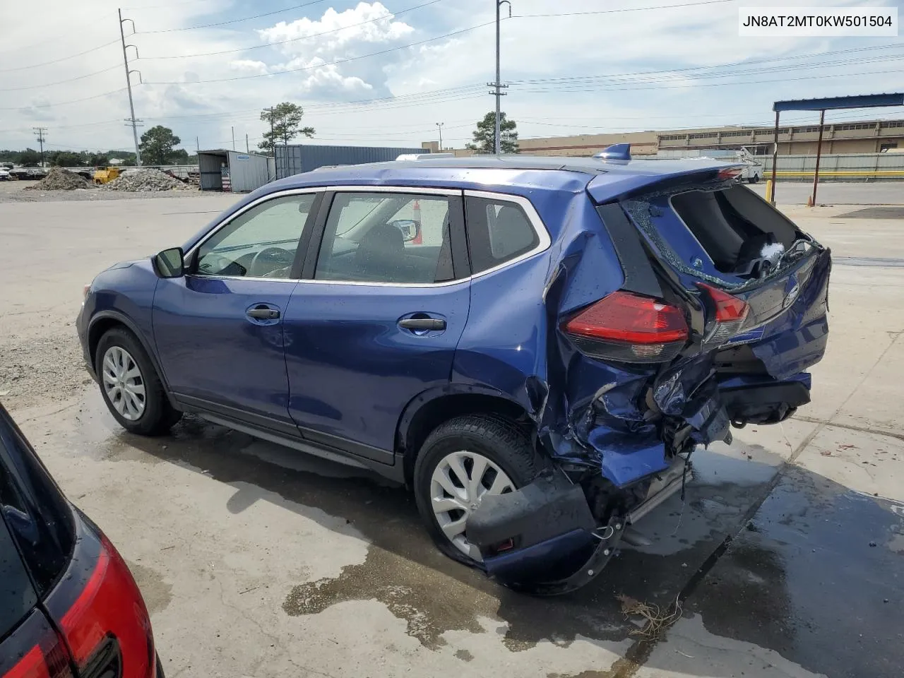 2019 Nissan Rogue S VIN: JN8AT2MT0KW501504 Lot: 68717174