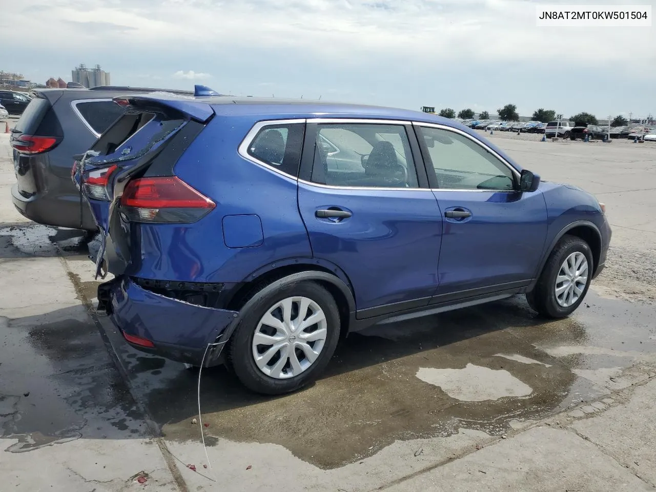 2019 Nissan Rogue S VIN: JN8AT2MT0KW501504 Lot: 68717174