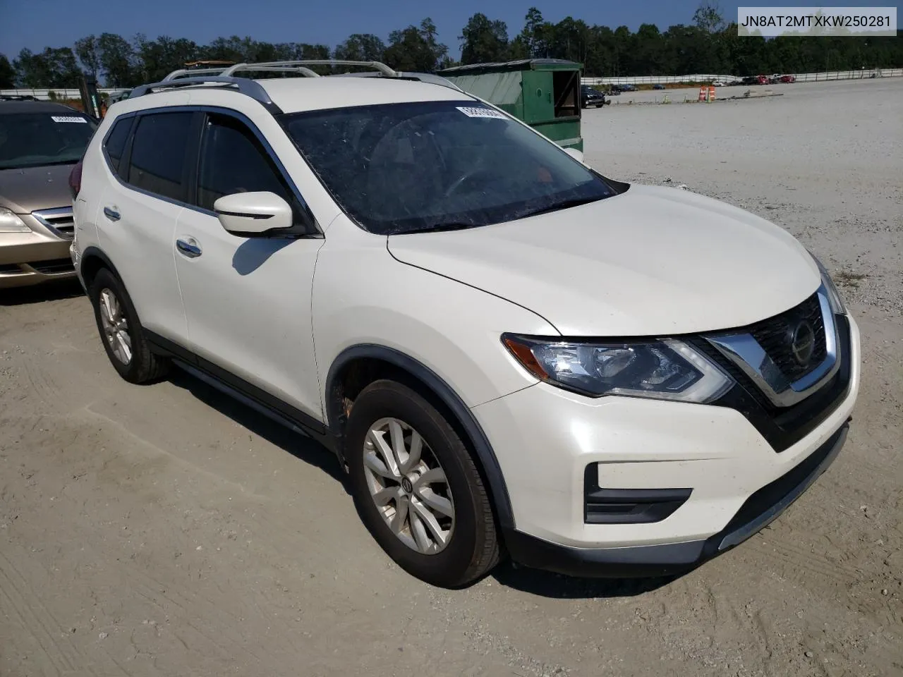 2019 Nissan Rogue S VIN: JN8AT2MTXKW250281 Lot: 68876664