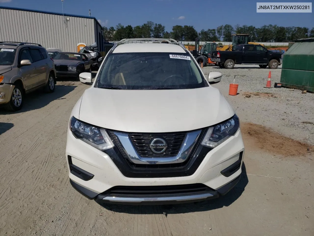 JN8AT2MTXKW250281 2019 Nissan Rogue S