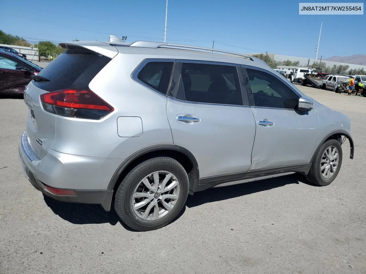 2019 Nissan Rogue S VIN: JN8AT2MT7KW255454 Lot: 68938384