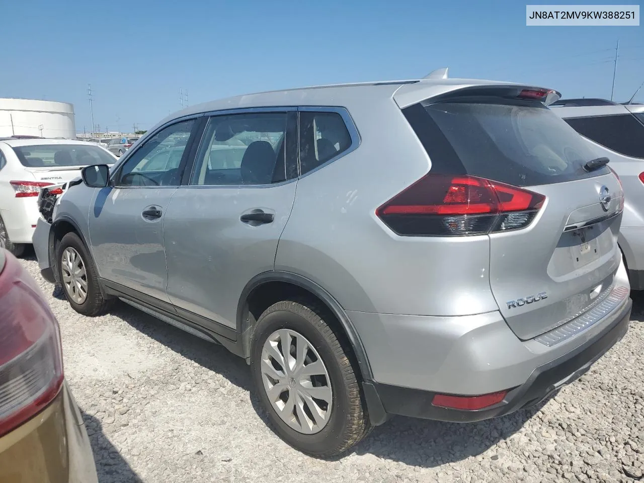 2019 Nissan Rogue S VIN: JN8AT2MV9KW388251 Lot: 68949864