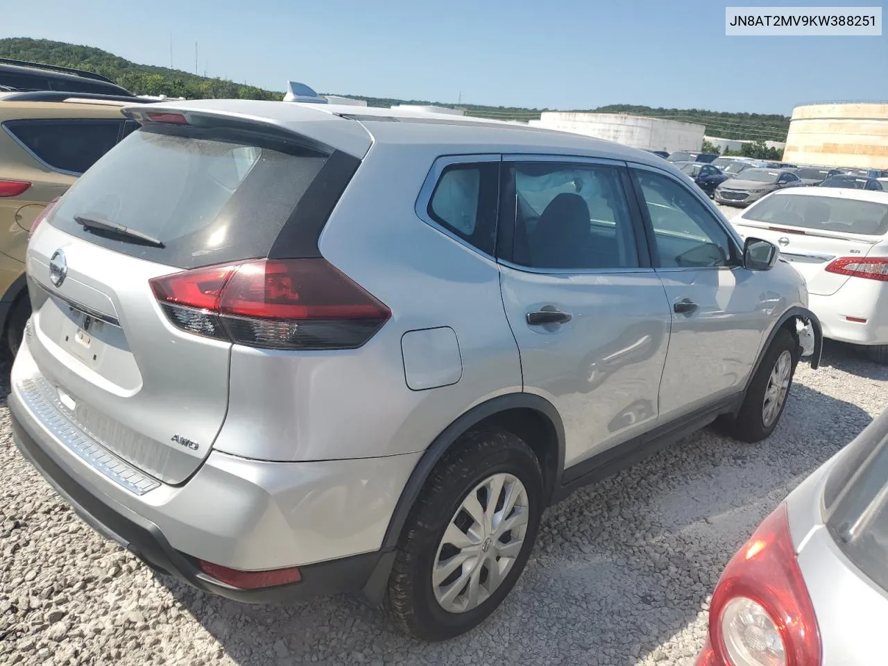 JN8AT2MV9KW388251 2019 Nissan Rogue S