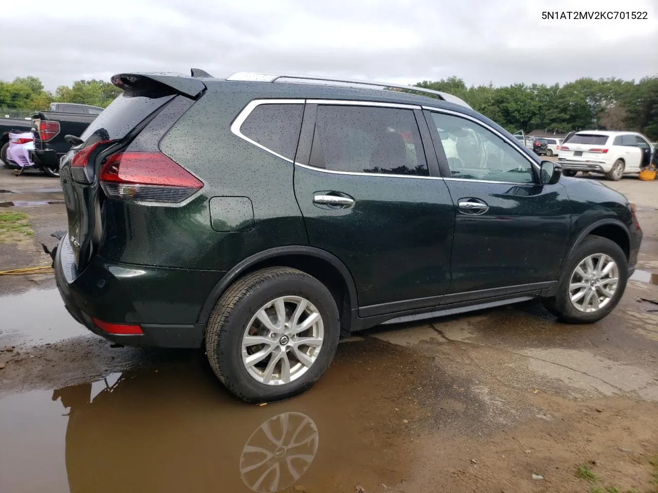 2019 Nissan Rogue S VIN: 5N1AT2MV2KC701522 Lot: 68952604