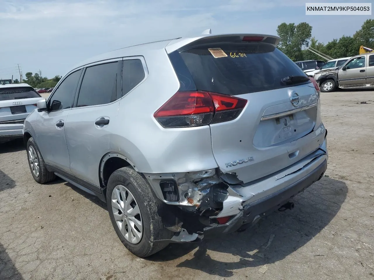 KNMAT2MV9KP504053 2019 Nissan Rogue S