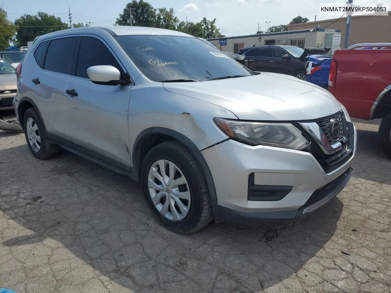 2019 Nissan Rogue S VIN: KNMAT2MV9KP504053 Lot: 69081834