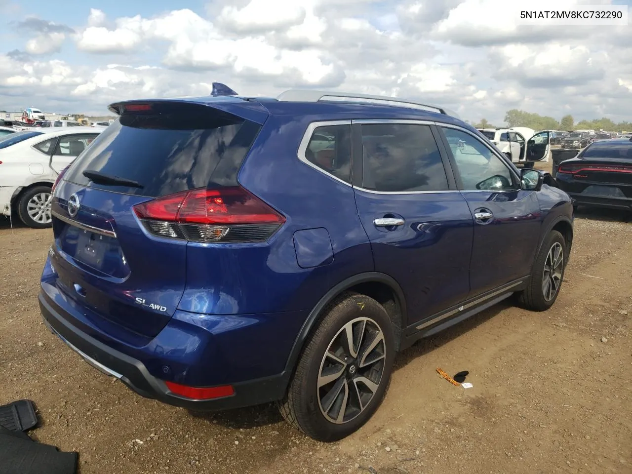 2019 Nissan Rogue S VIN: 5N1AT2MV8KC732290 Lot: 69102424