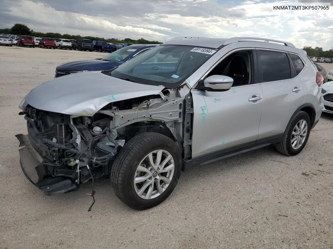 KNMAT2MT3KP507965 2019 Nissan Rogue S