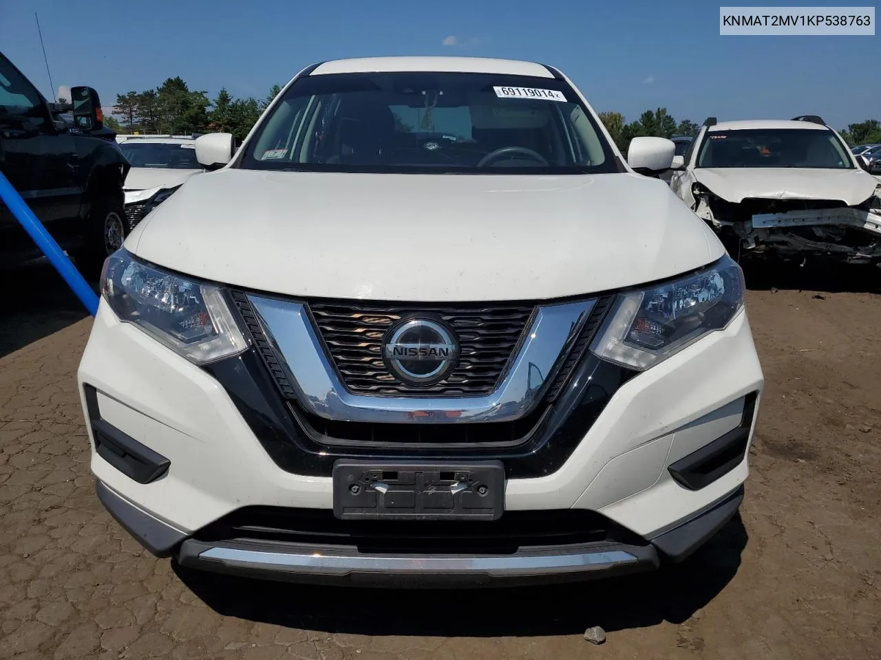 2019 Nissan Rogue S VIN: KNMAT2MV1KP538763 Lot: 69119014