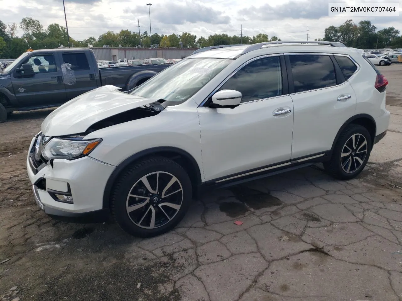 2019 Nissan Rogue S VIN: 5N1AT2MV0KC707464 Lot: 69123324