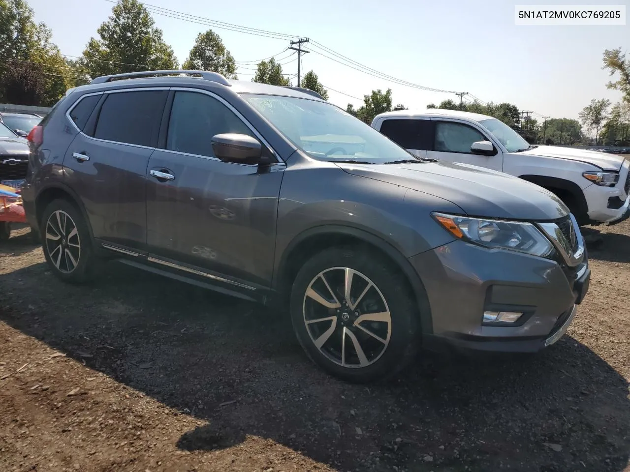 2019 Nissan Rogue S VIN: 5N1AT2MV0KC769205 Lot: 69146534