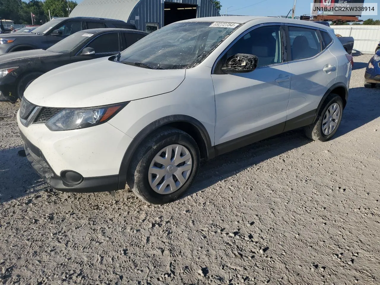 2019 Nissan Rogue Sport S VIN: JN1BJ1CR2KW338914 Lot: 69272754