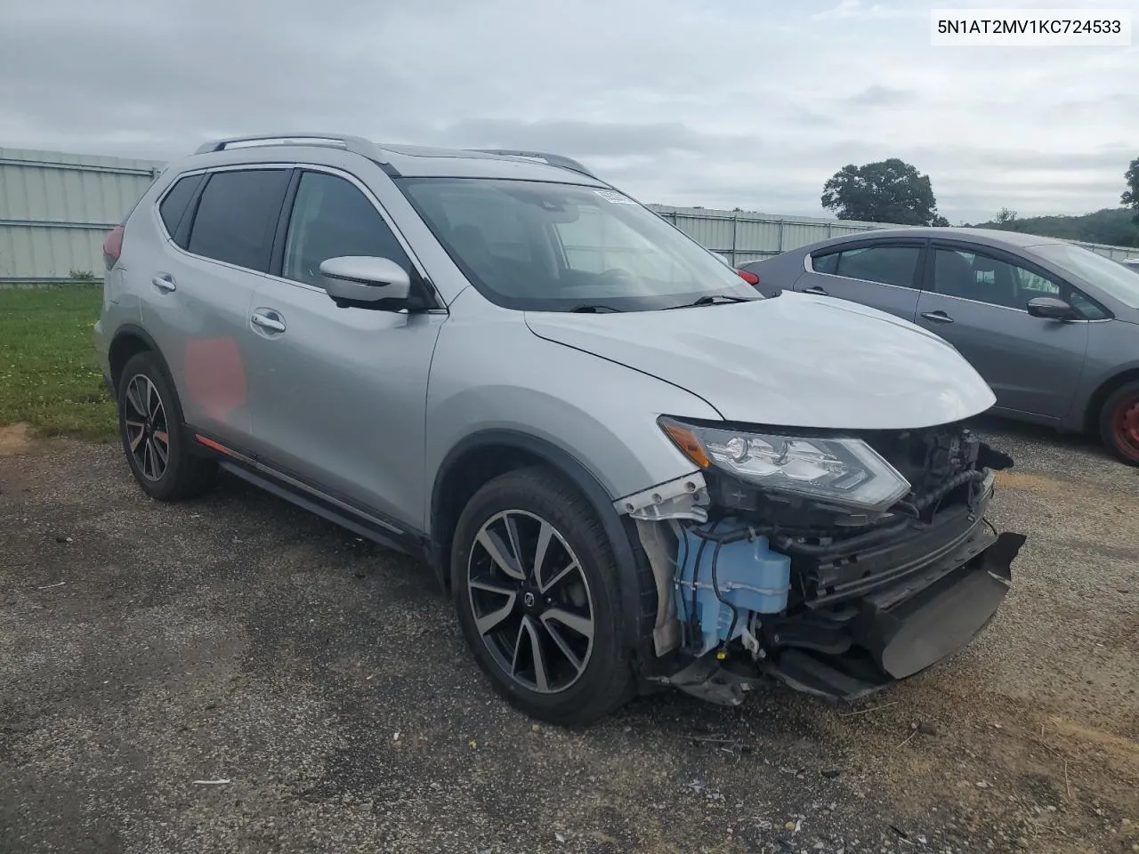 2019 Nissan Rogue S VIN: 5N1AT2MV1KC724533 Lot: 69308194