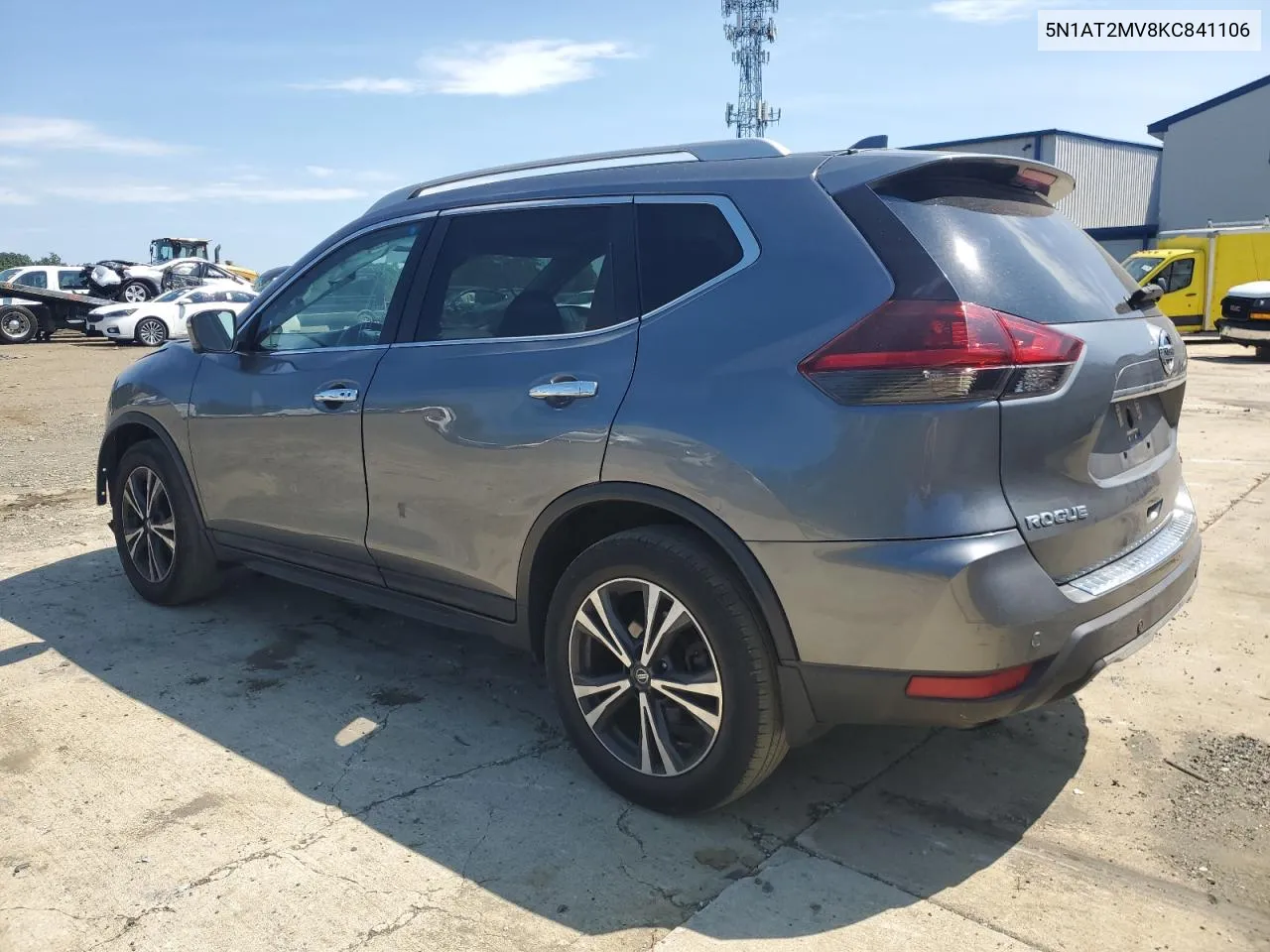 2019 Nissan Rogue S VIN: 5N1AT2MV8KC841106 Lot: 69363294