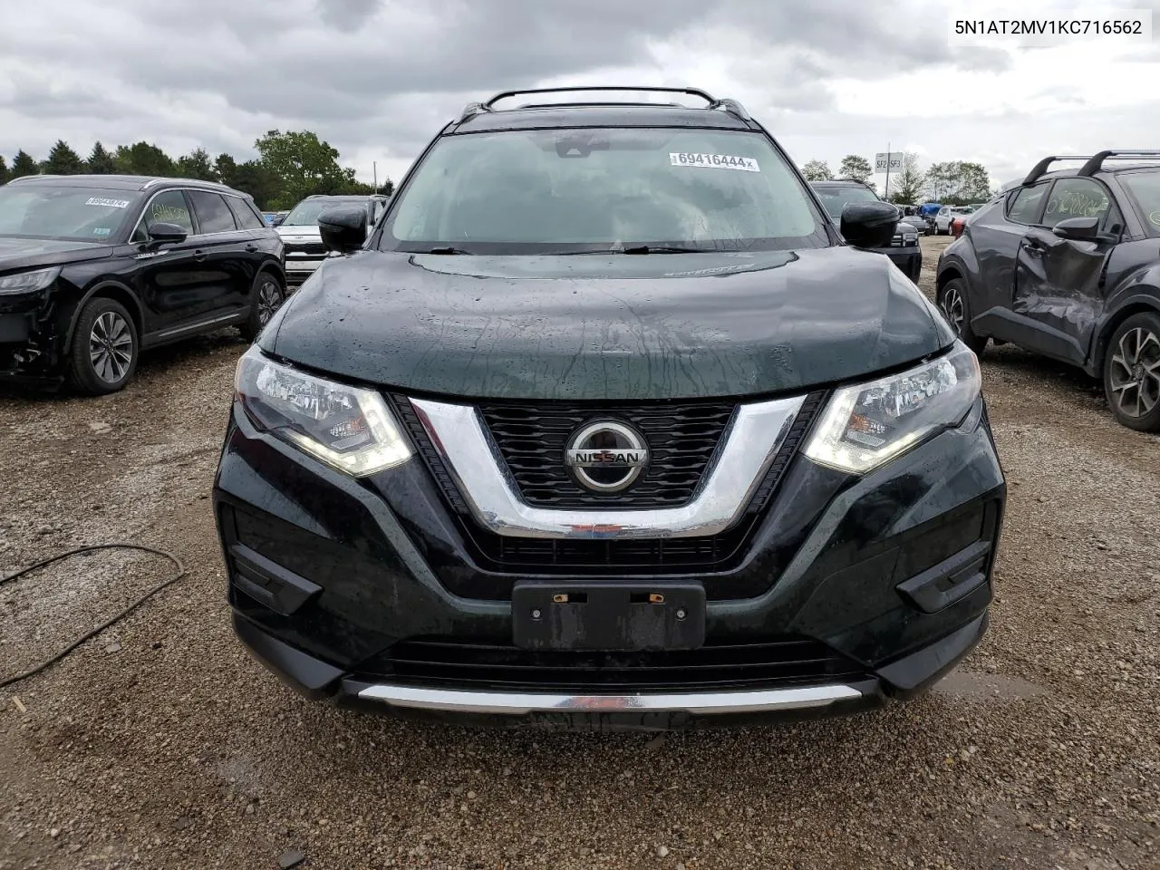 5N1AT2MV1KC716562 2019 Nissan Rogue S